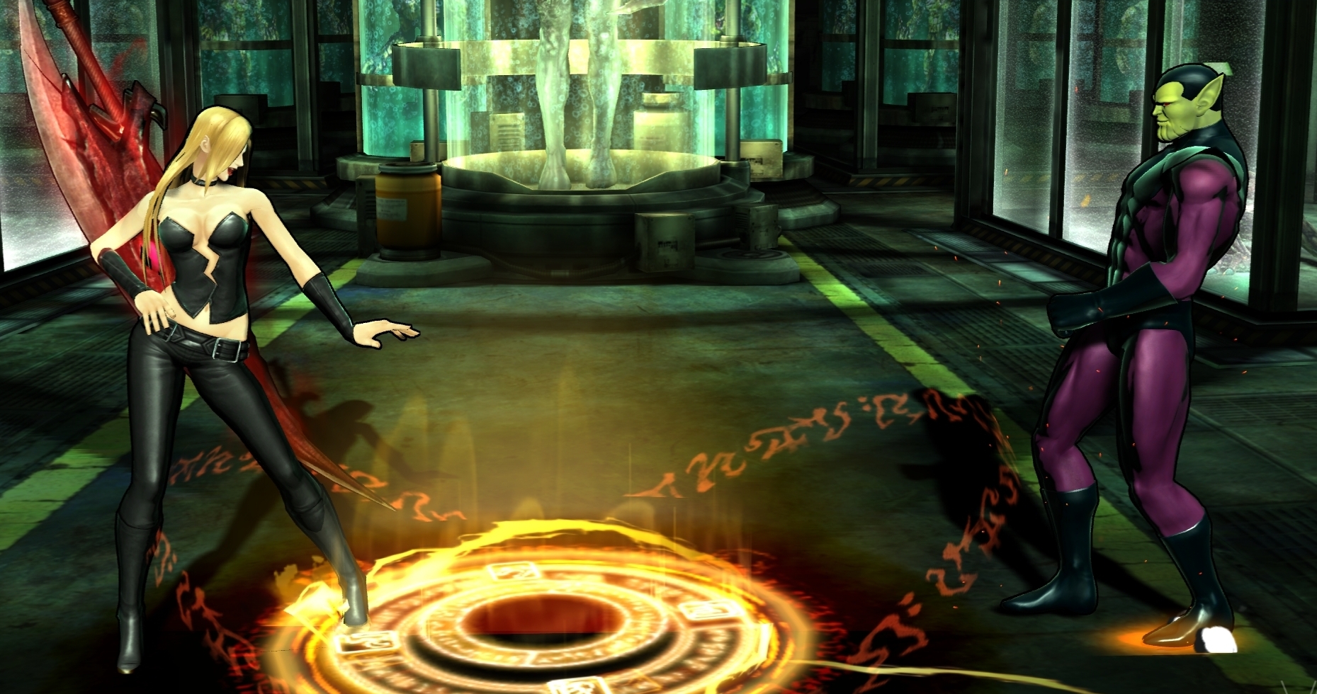 Marvel vs. Capcom 3: Viewtiful Joe és Dormammu a karakterek között