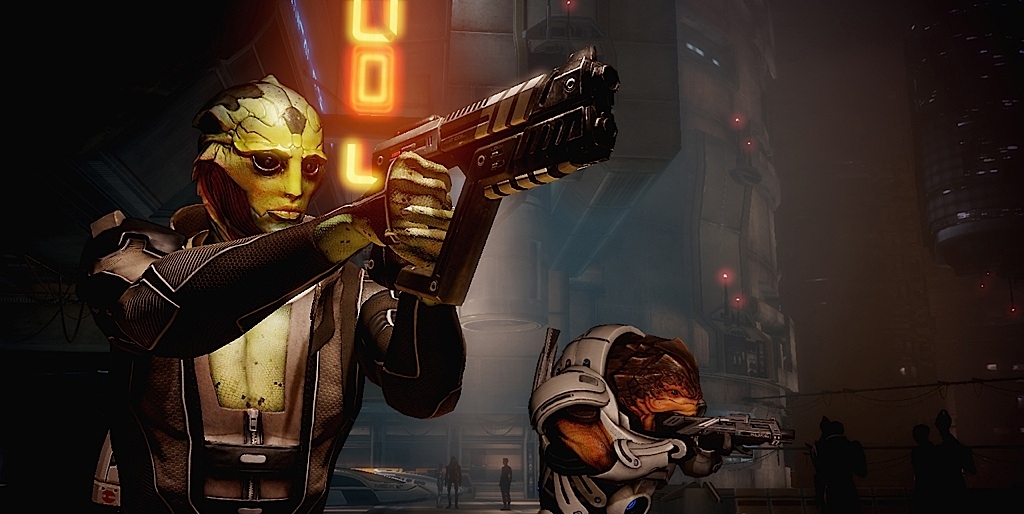 Mass Effect 2: Grunt és Thane videón