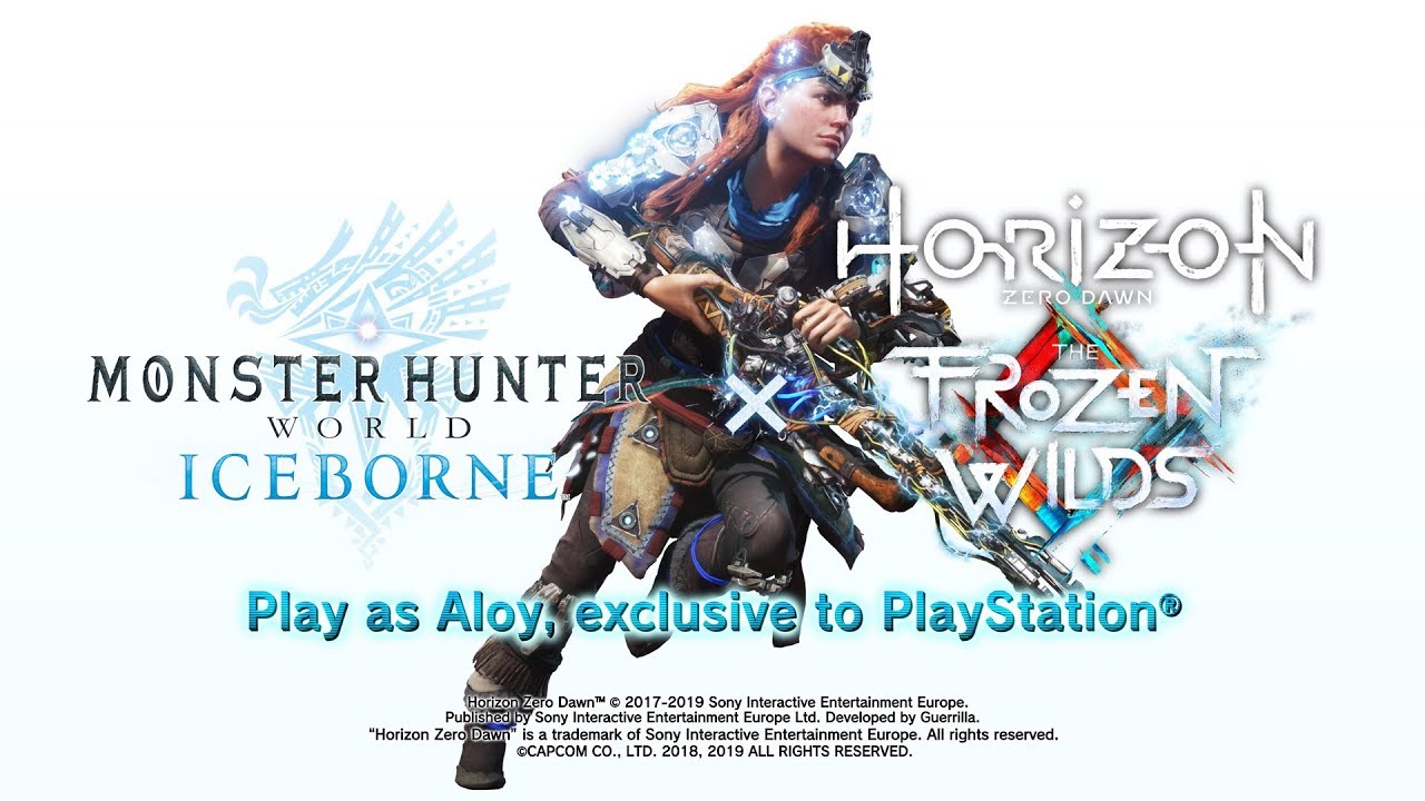 Még a Horizon: Zero Dawn-ból ismert Aloy is felbukkan a Monster Hunter World: Iceborne kiegészítőben
