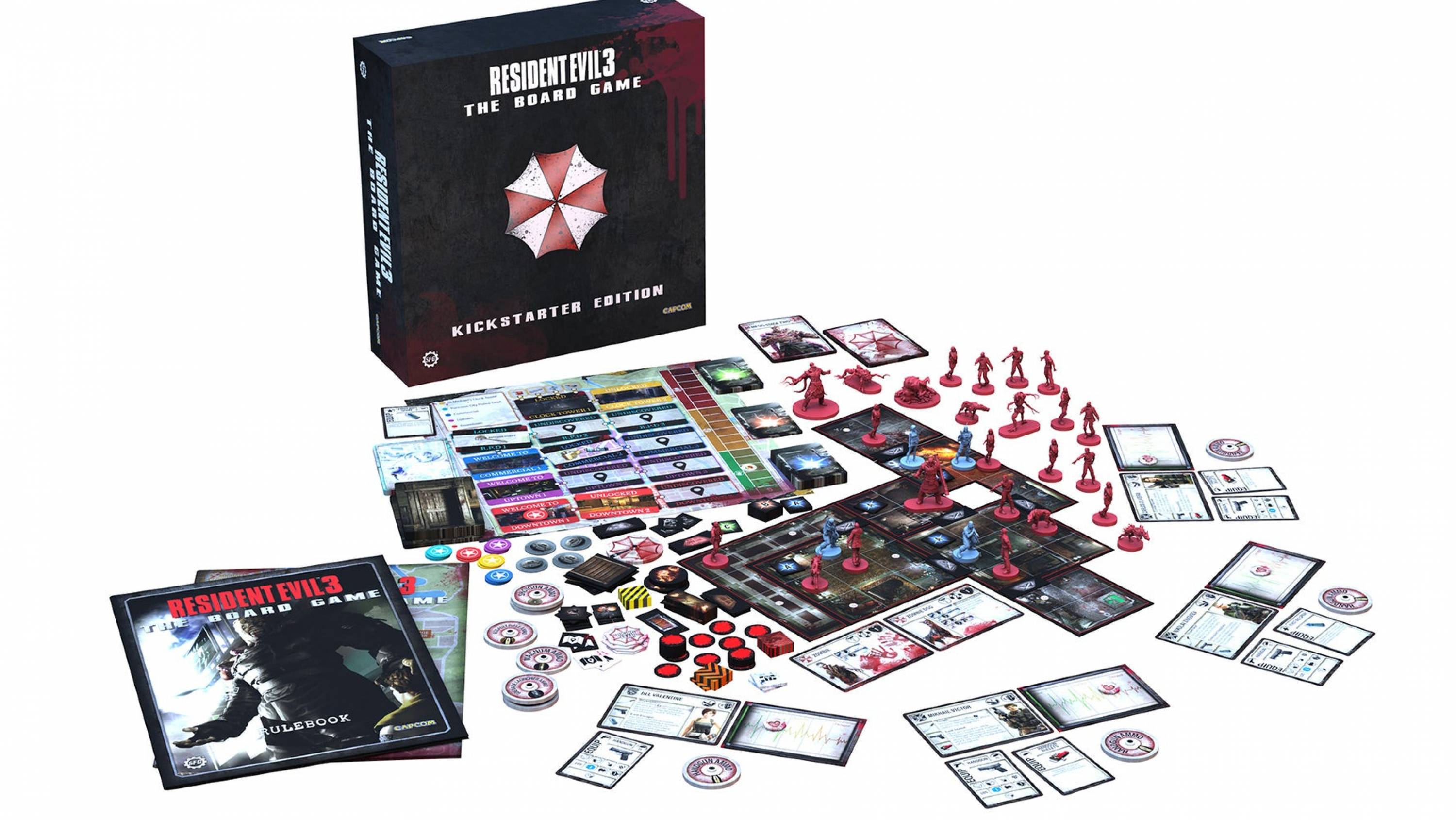 Még ebben a hónapban elindul a Resident Evil 3: The Board Game Kickstarter kampánya