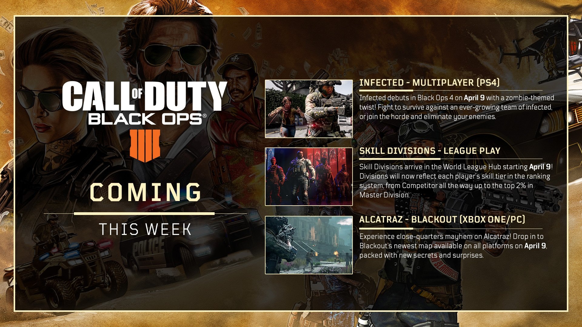 Még ma elérhető lesz az Infected játékmód a Call of Duty: Black Ops 4-ben