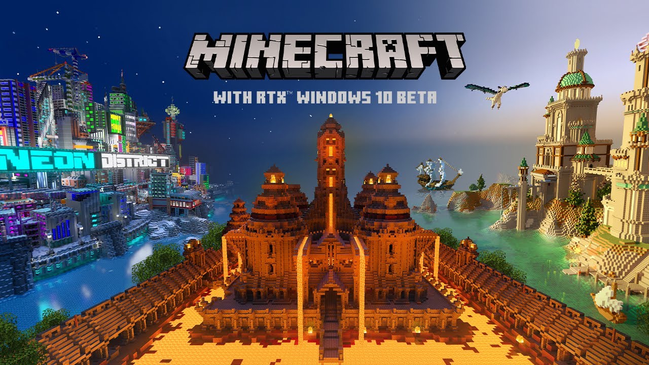 Még ma indul a Minecraft csinos RTX bétája