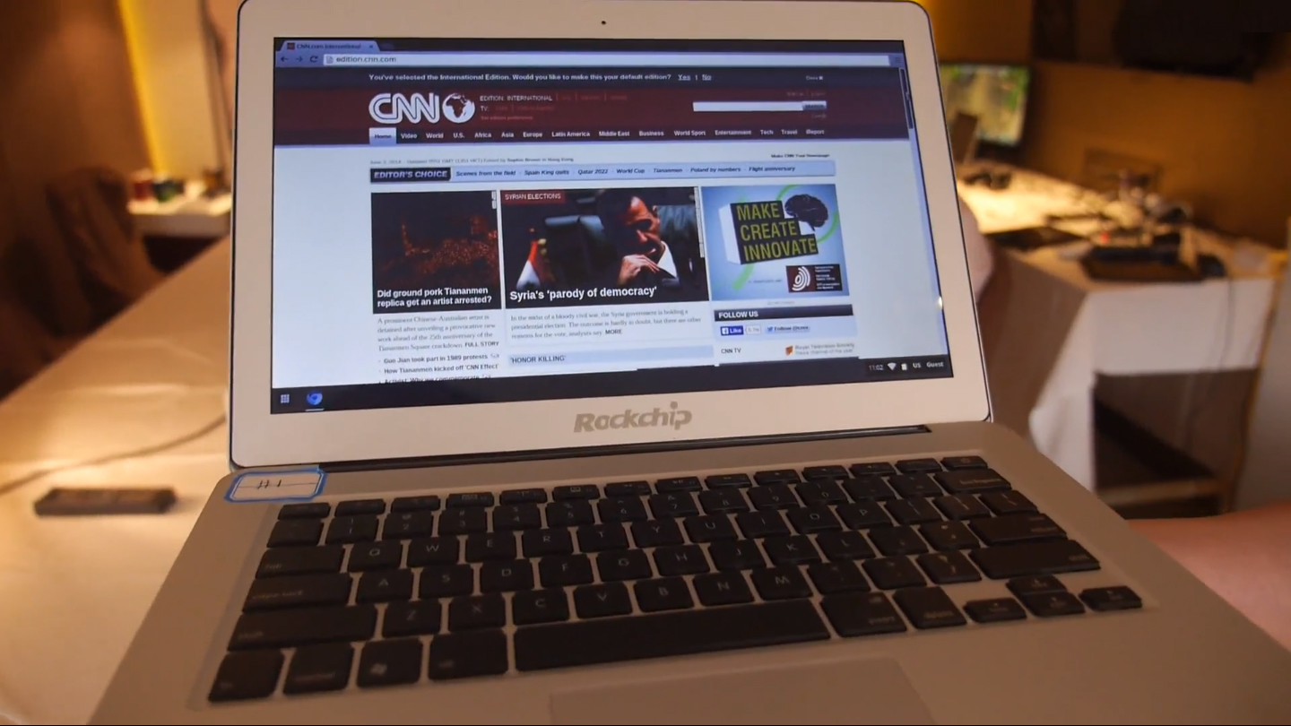 Még idén megérkezhetnek a Rockchip megoldásokkal szerelt Chromebook gépek