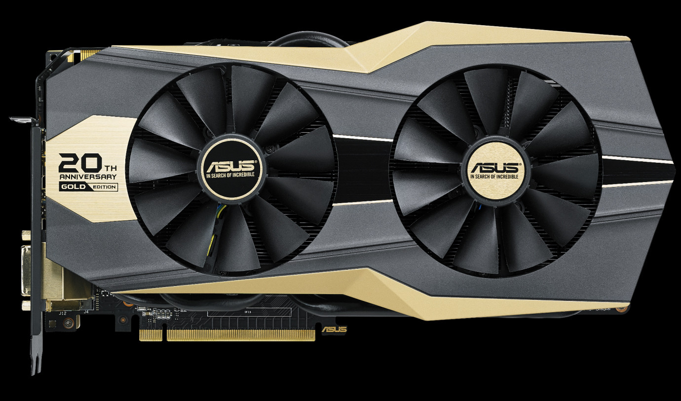 Megérkezett az ASUS GeForce GTX 980 Ti 20th Anniversary Gold Edition