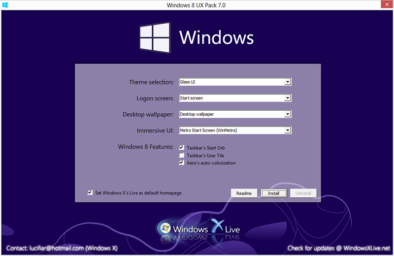 Megérkezett a Windows 8 UX Pack legfrissebb verziója