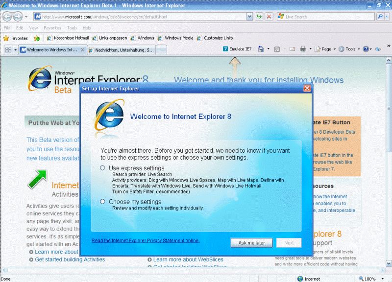 Megérkezett az Internet Explorer 6, 7 és 8 végleges javítása