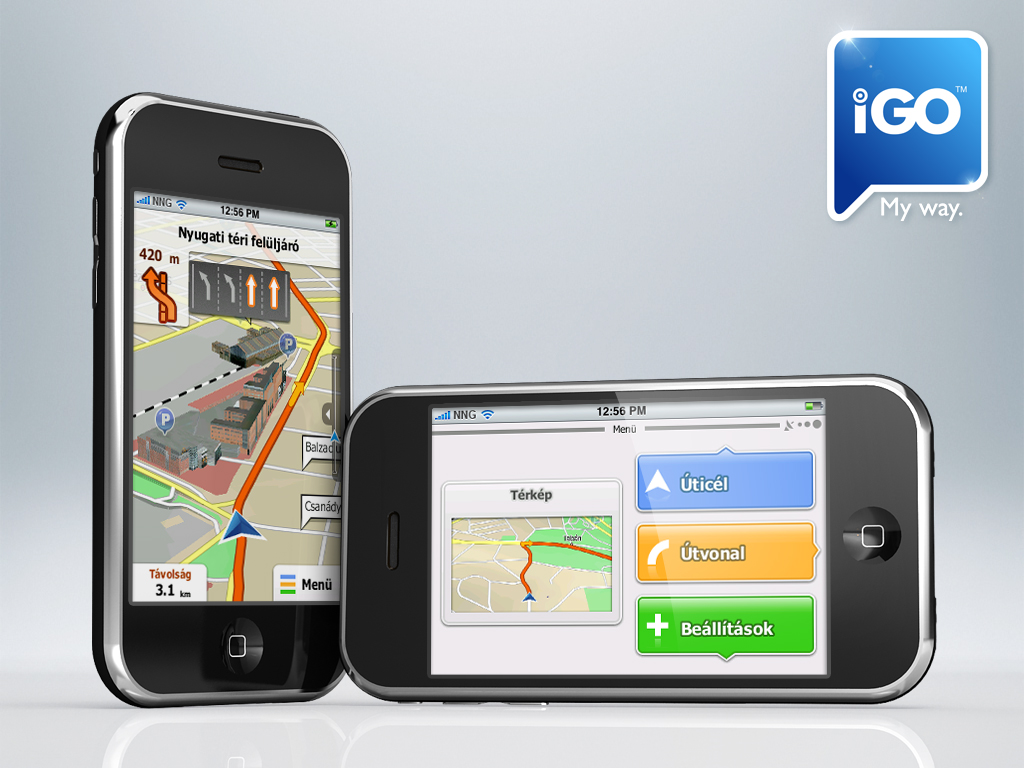 Megjelent az iPhone-os iGO My Way