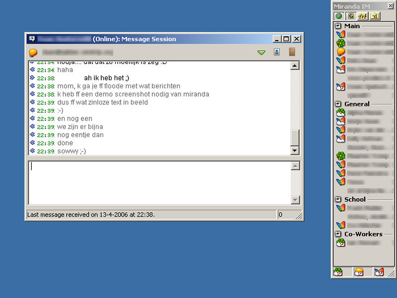 Megjelent az új Miranda IM v0.8.2. üzenetküldő