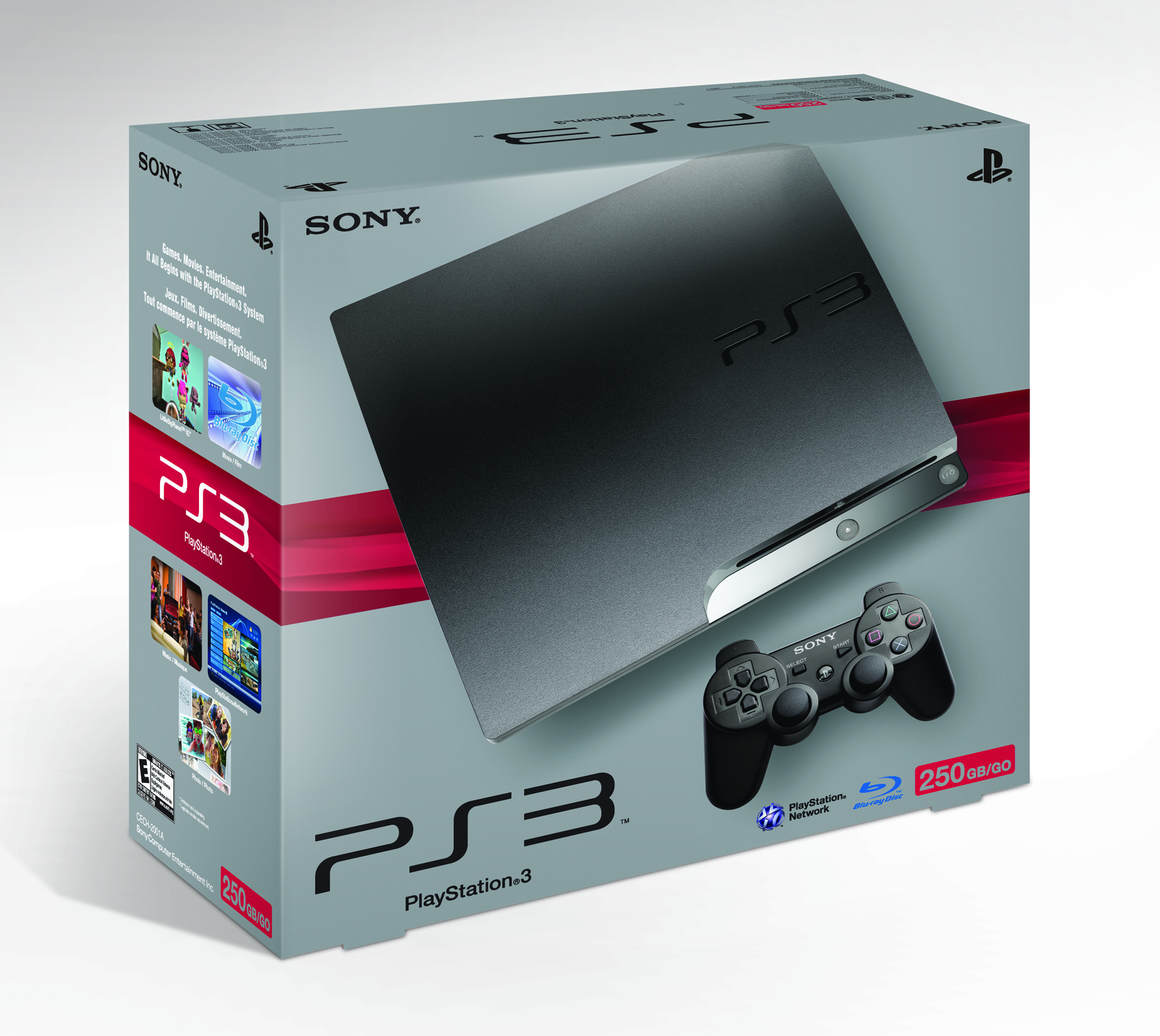 Megnövelt tárhelyű PlayStation 3 modellek Észak-Amerikának (Update)
