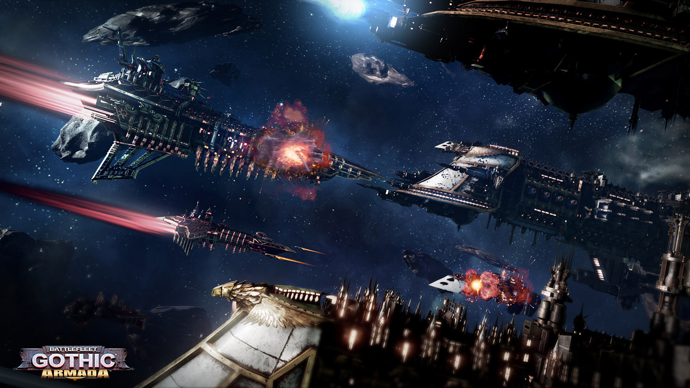Megtekinthetők az első Battlefleet Gothic: Armada gameplay felvételek