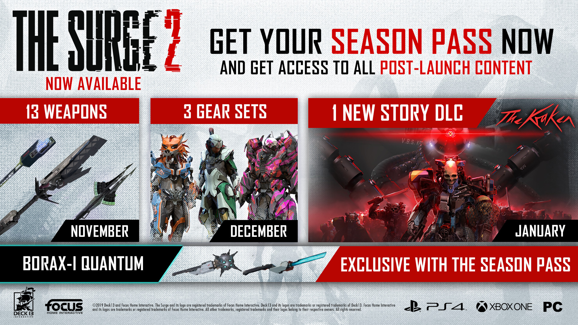 Megtudtuk, hogy mivel bővül a Season Pass által a The Surge 2