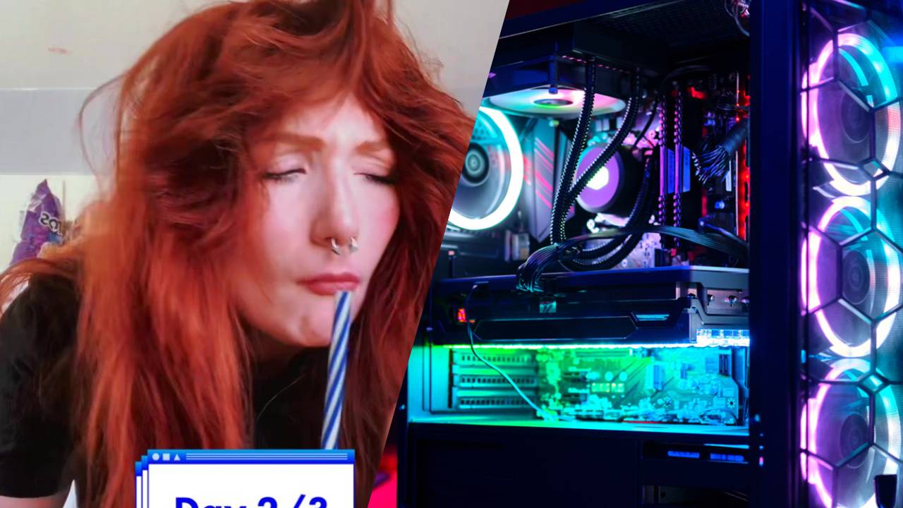 Mindenféle beteg dolgot eszik egy nő, hogy pénzt gyűjtsön egy gamer PC-re