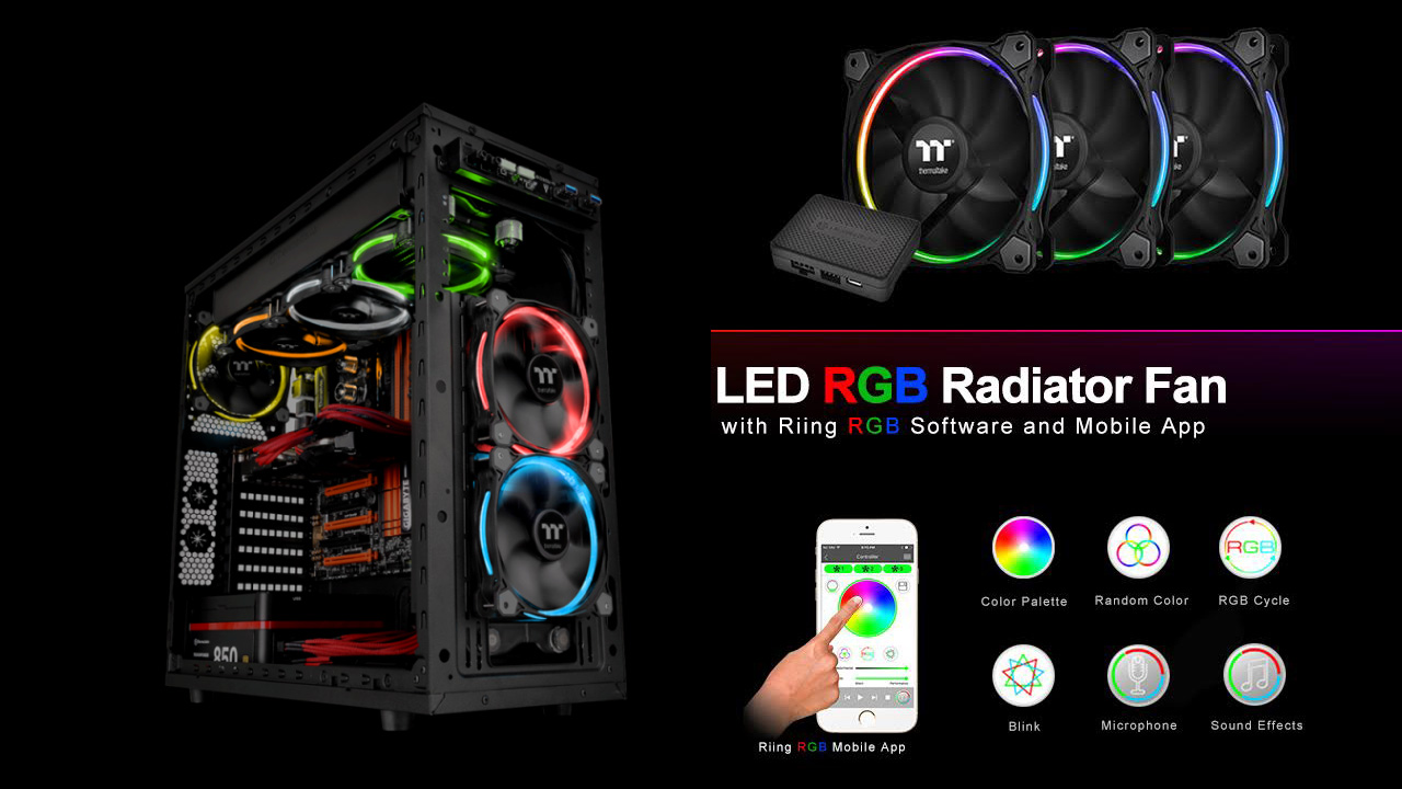 Mobil applikációt fejlesztett a Thermaltake