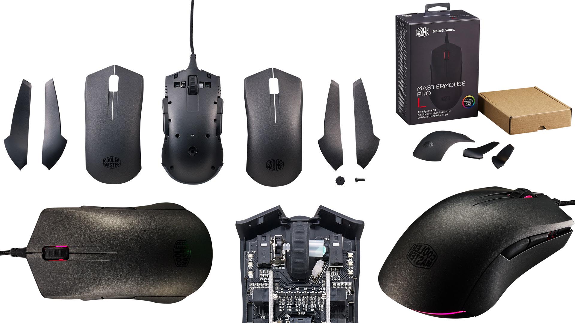 Moduláris felépítéssel érkezik a Cooler Master új egere