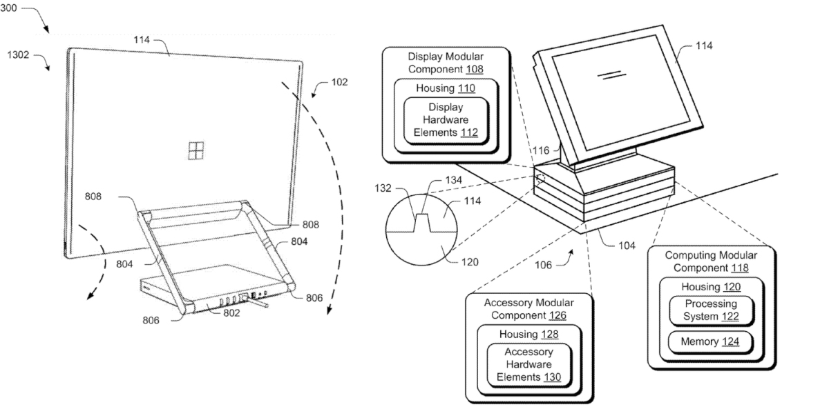 Moduláris Surface gépen gondolkodik a Microsoft