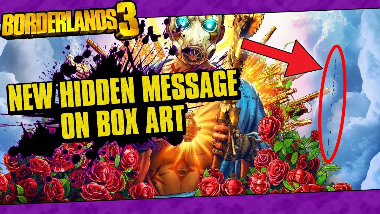 Morzekóddal írt üzenetet tartalmaz a Borderlands 3 borítóképe