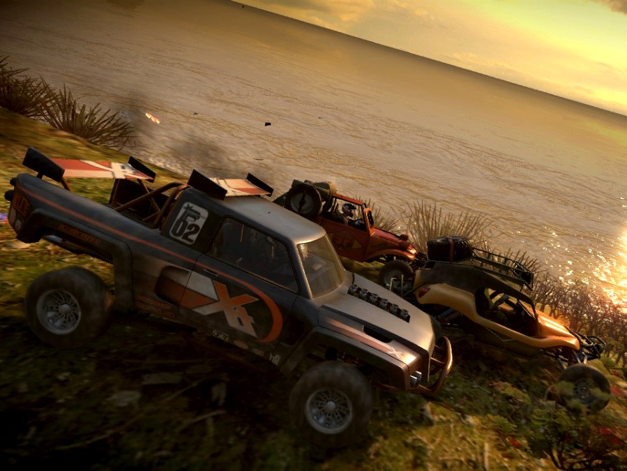 Motorstorm: Pacific Rift: Képcsokor, fókuszban a split screen multi