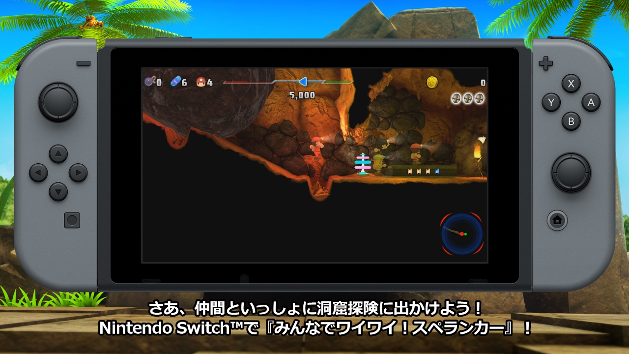 Mozgásban a Nintendo Switch-re érkező új Spelunker-játék