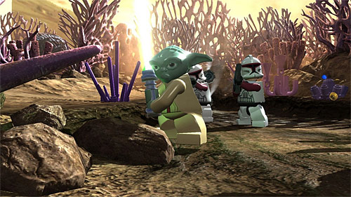 Mozgásban a Lego Star Wars III: The Clone Wars Nintendo 3DS-es változata