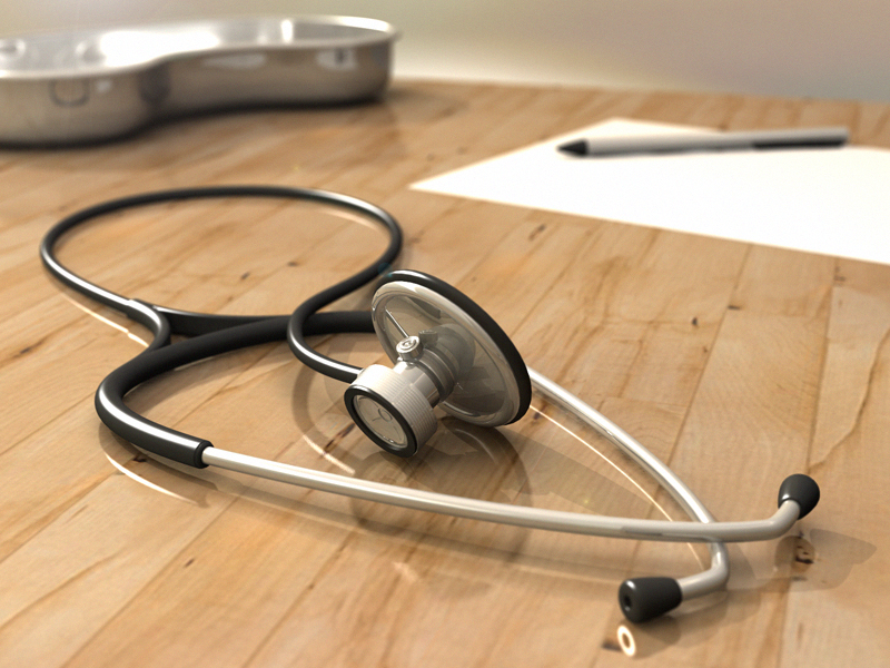 MP3-lejátszó sztetoszkóp helyett