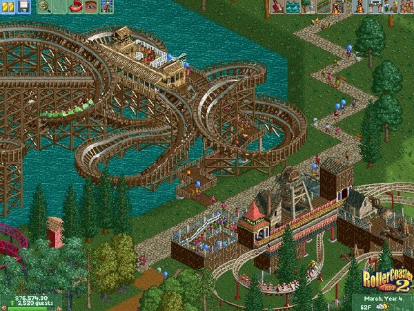 Műhelyben a Roller Coaster Tycoon 4?