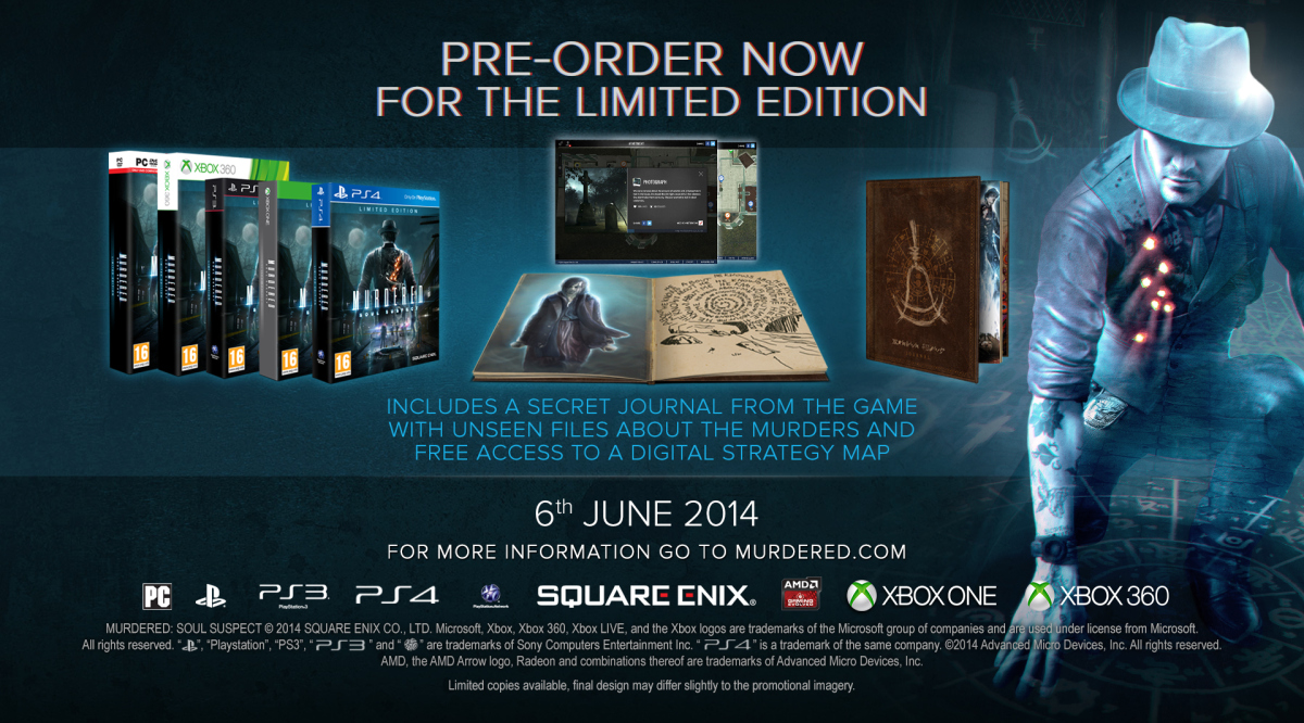 Murdered: Soul Suspect – bemutatkozik a limitált kiadás