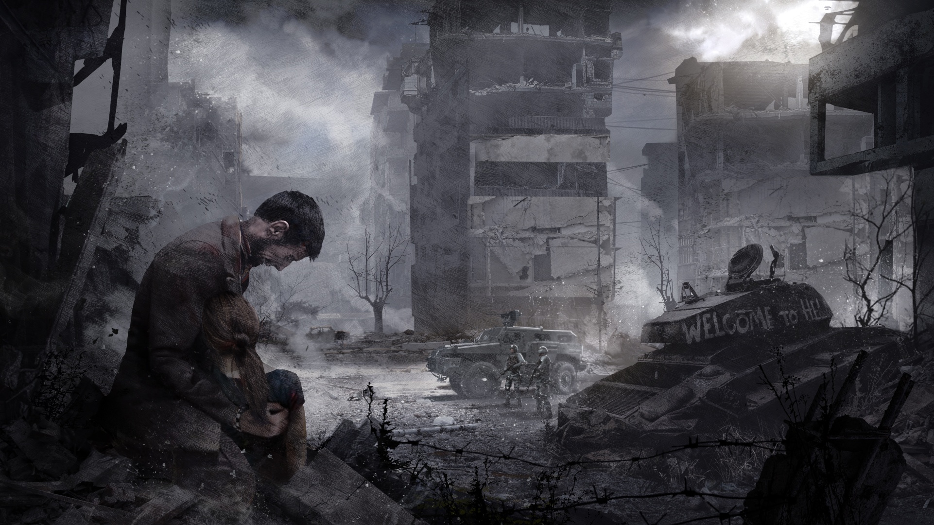 Művészeti múzeum kiállításában kapott helyet a This War of Mine