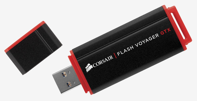 Nagy tárolókapacitást és gyors sebességet kínál a Corsair Voyager GTX pendrive