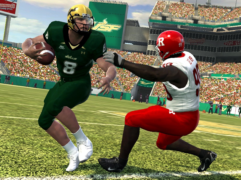NCAA Football 09: Vizuális betekintő