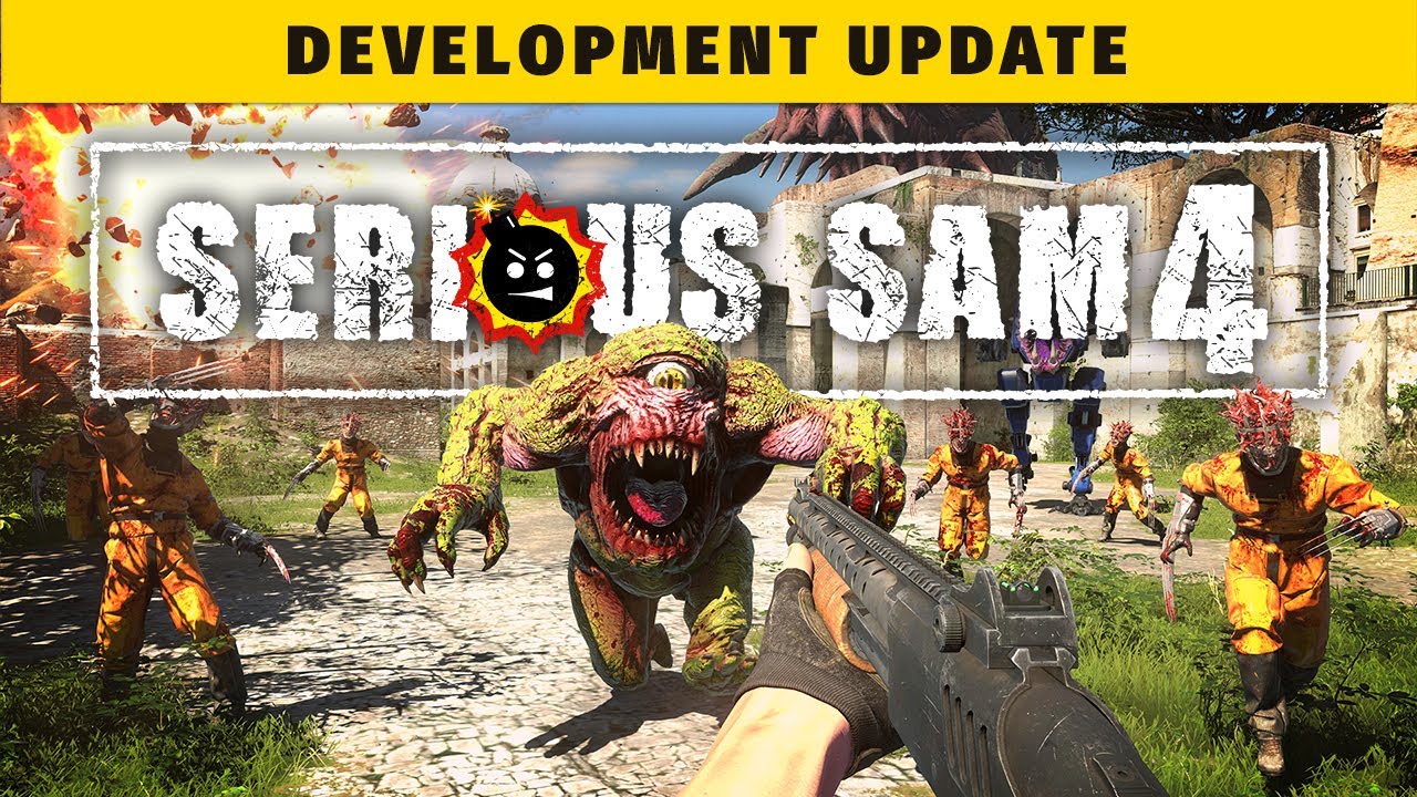 Nemcsak, hogy él, de még gameplay videót is kapott a Serious Sam 4: Planet Badass