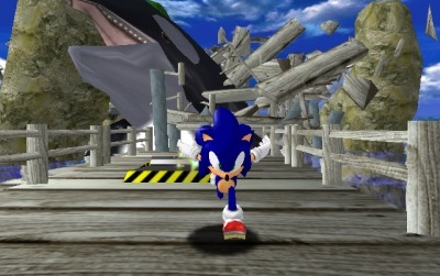 Nem élvezhetjük széles vásznon az Xbox Live-ra és PlayStation Network-re tartó Sonic Adventure-t