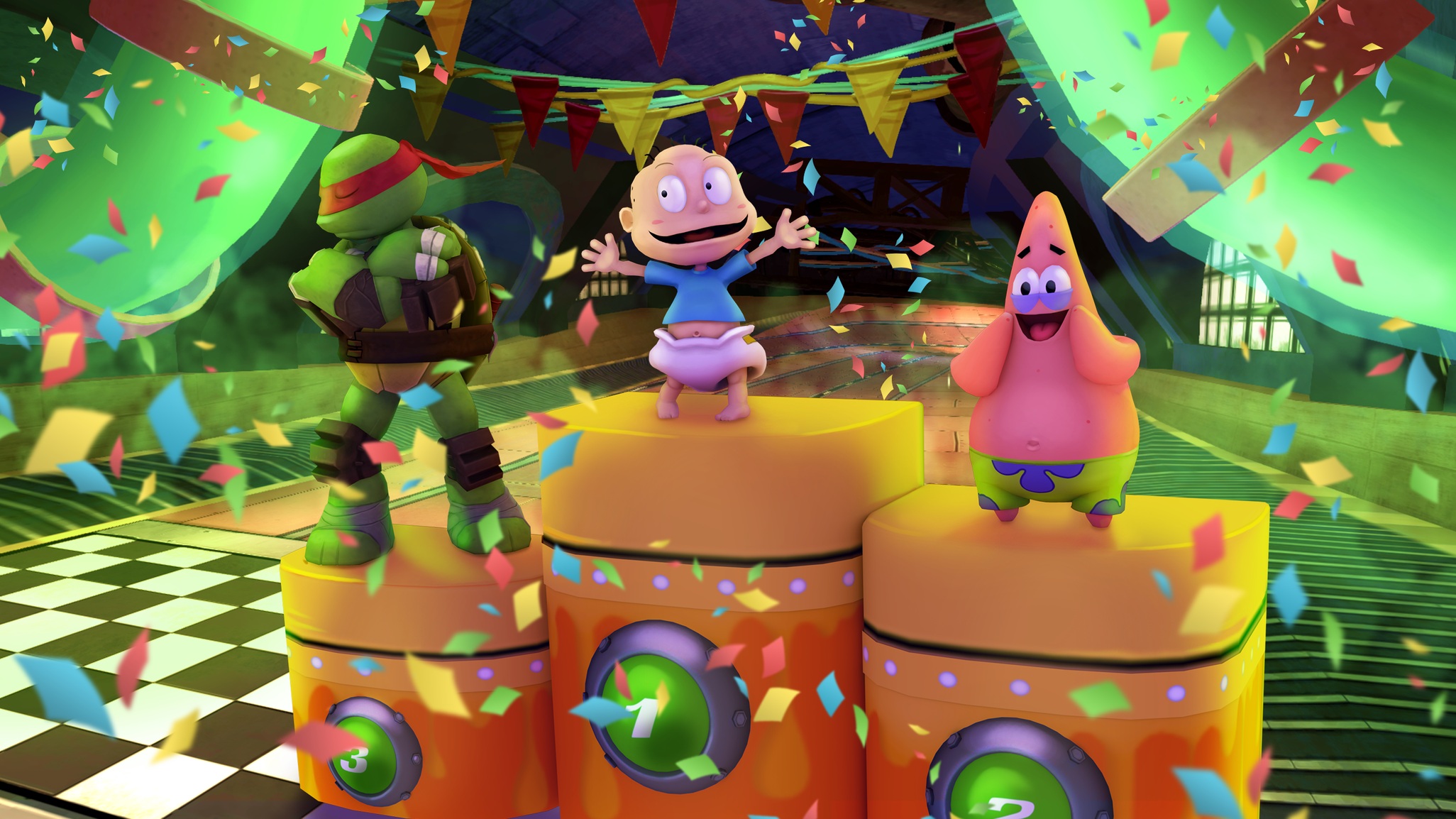 Nickelodeon Kart Racers: versenyezz Spongya Bobbal és a Tini Nindzsa Teknőcökkel