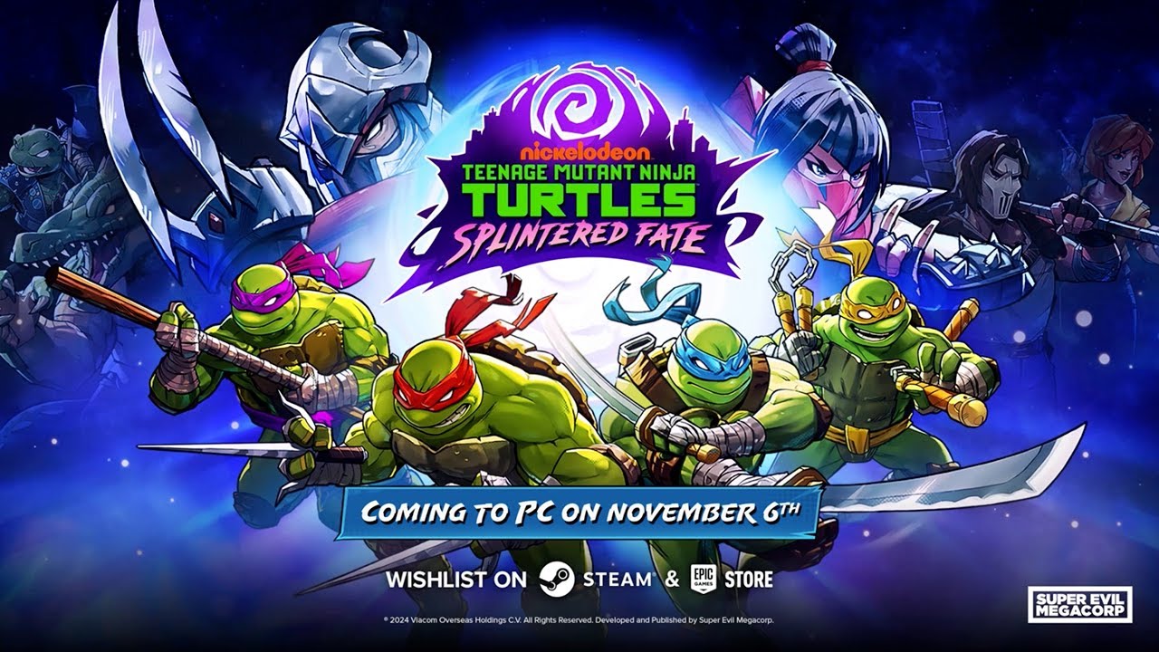 Novemberben érkezik PC-re a Teenage Mutant Ninja Turtles: Splintered Fate