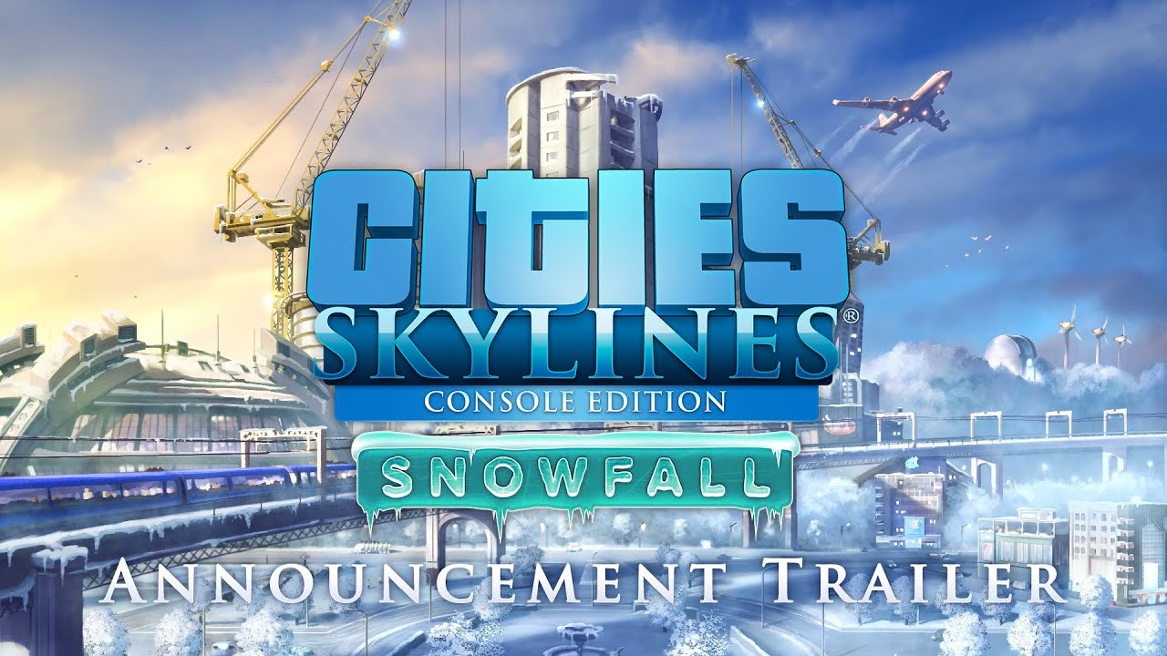 Novemberben konzolokra is megjelenik a Cities: Skylines – Snowfall kiegészítő