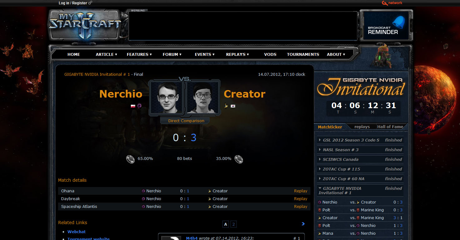 Nyereményjáték a Gigabyte nVidia StarCraft II online bajnokságával