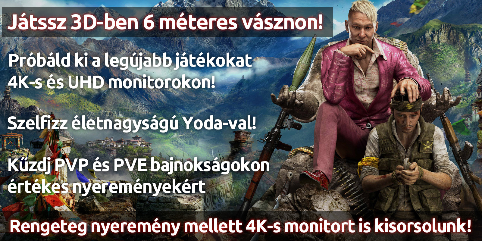 Nyerj 4K-s monitort! Itt a Game Channel novemberi PlayIT programja