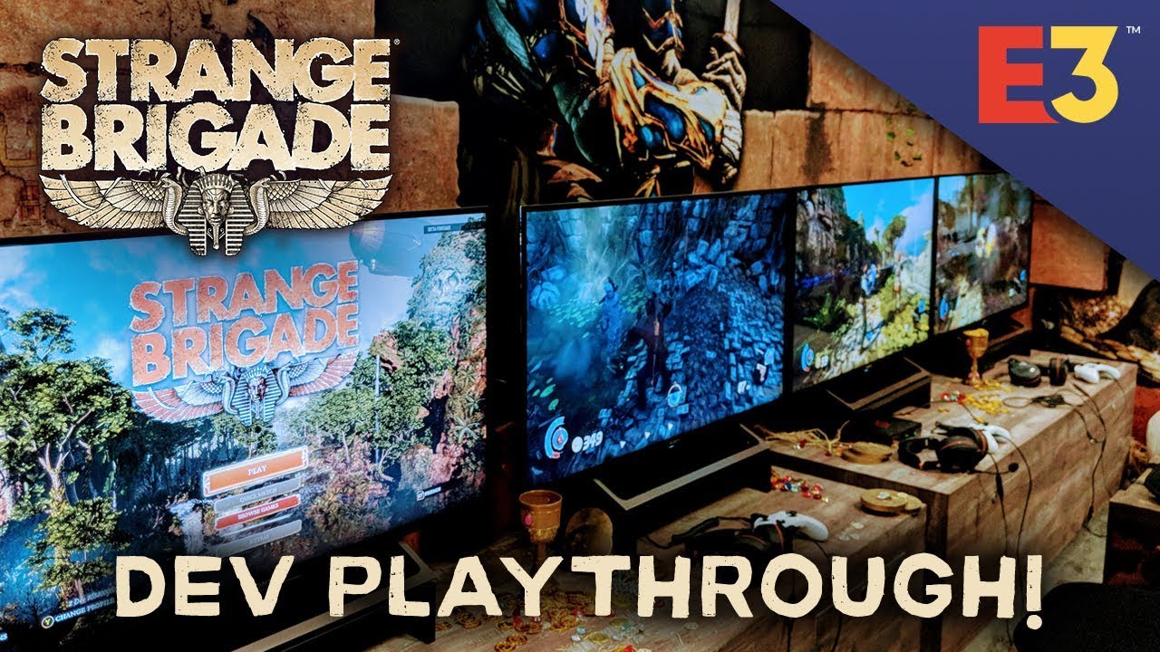 Nyers gameplay videón is megmutatta magát a Strange Brigade