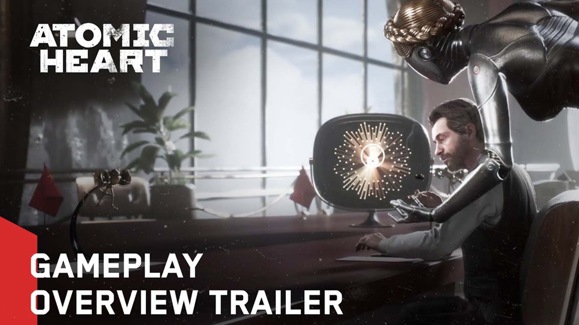 Nyolc percen keresztül csodálhatjuk meg az Atomic Heart agyeldobós játékmenetét