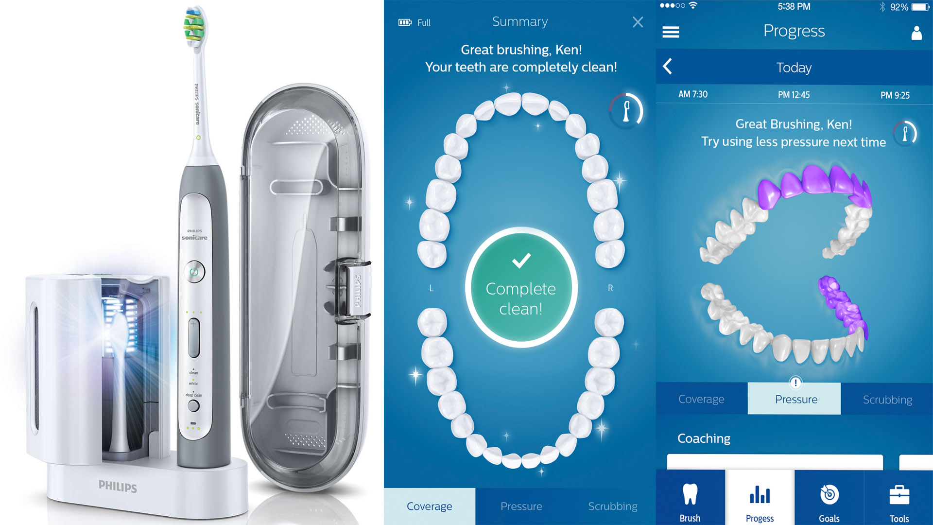 Okos fogkefét mutatott be a Philips