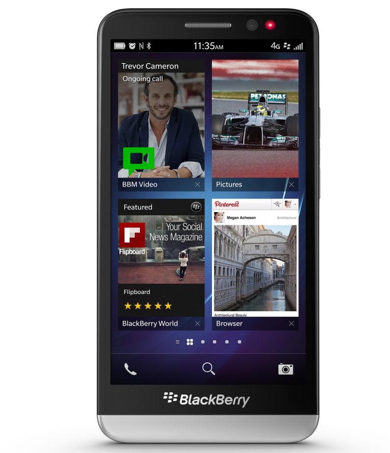 Október 15-én debütál Kanadában a BlackBerry Z30