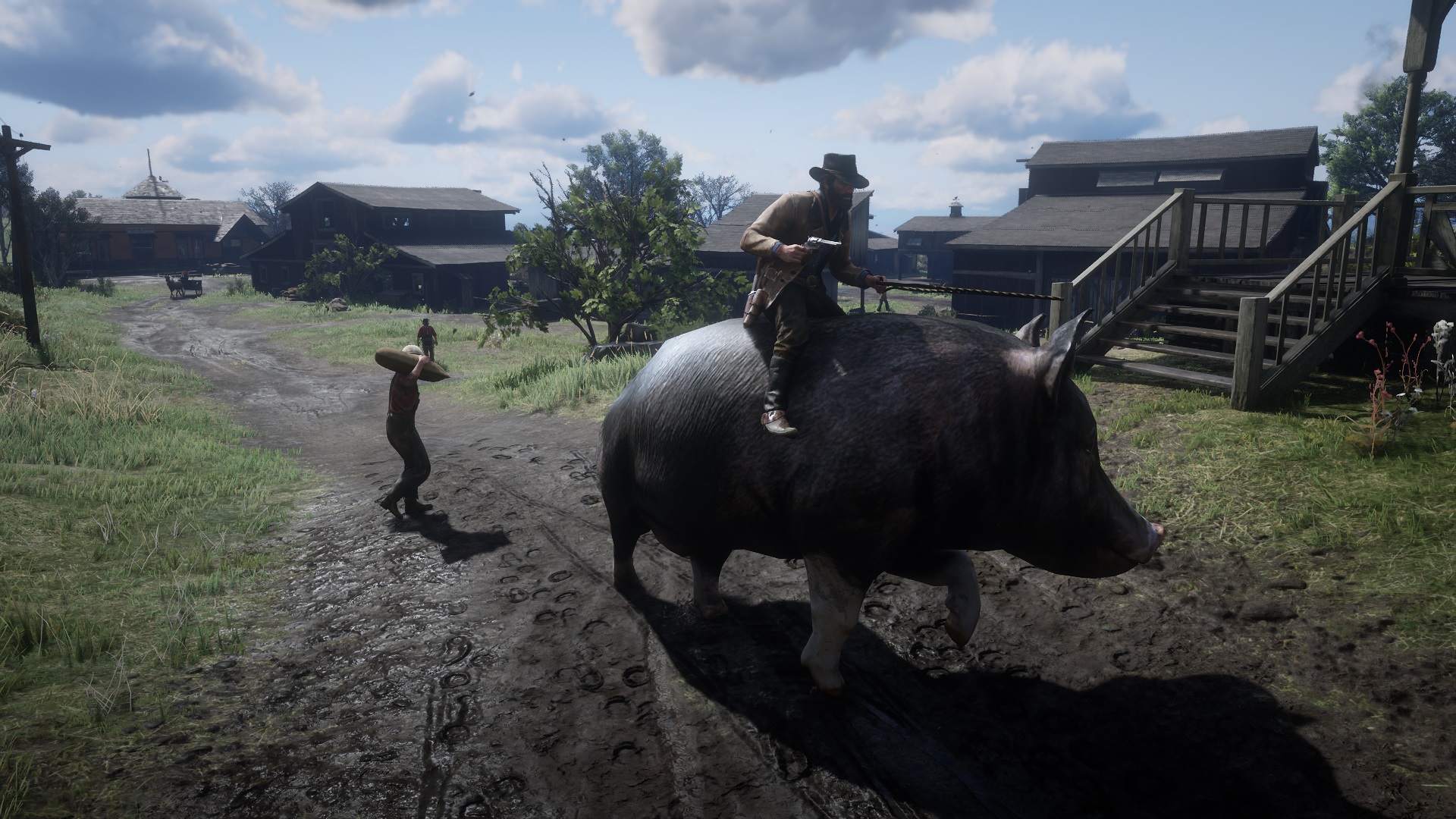 Olyan modot kap a Red Dead Redemption 2, melyben gigantikus állatokon lovagolhatunk