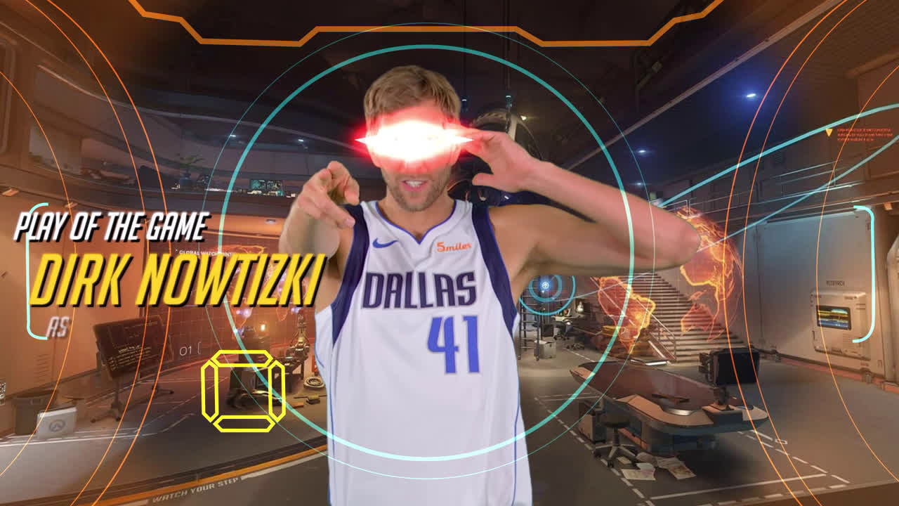 Overwatch-stílusú bemutatkozó videókat kaptak a Dallas Mavericks kosarasai