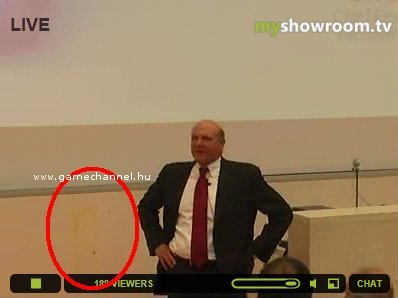 Megdobálták Steve Ballmert a Corvinus Egyetemen