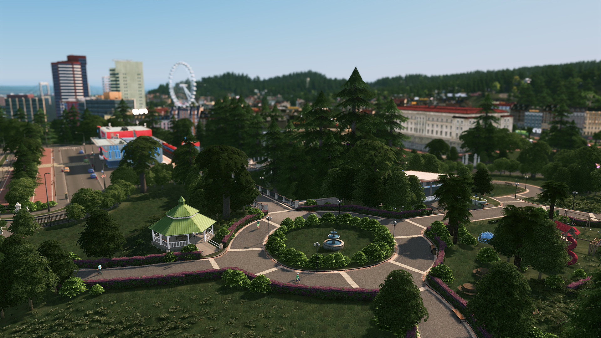 Parklife címmel újabb kiegészítőt kap a Cities: Skylines