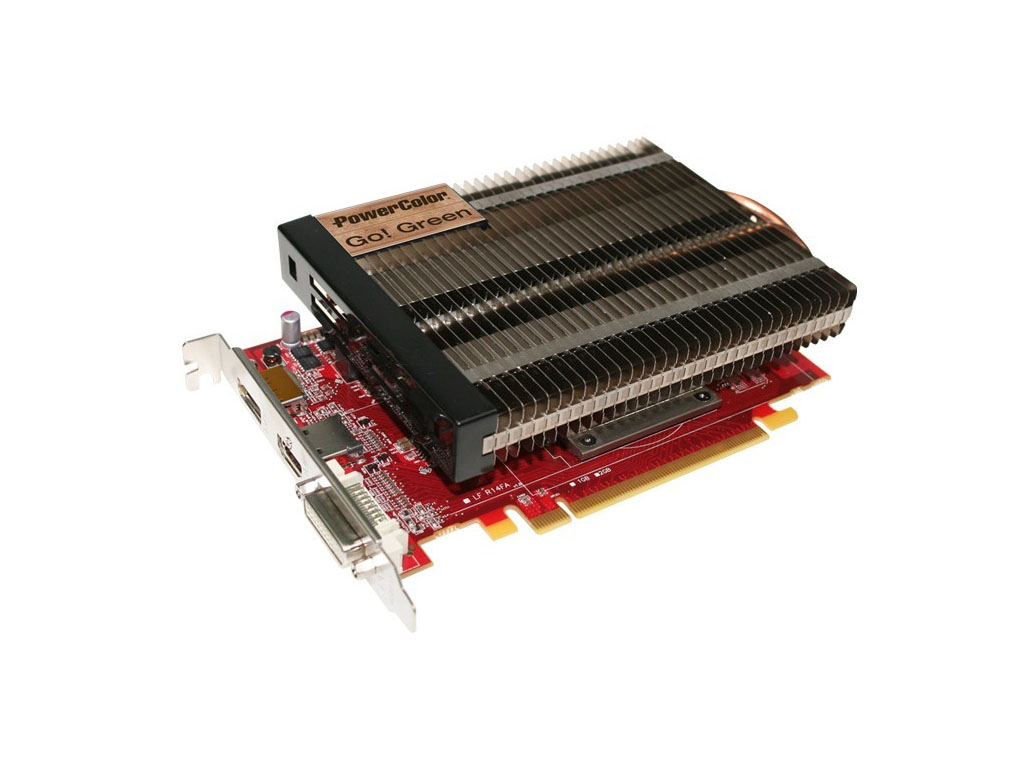 Passzív hűtéssel szerelt Radeon HD 7750 a PowerColor kínálatában