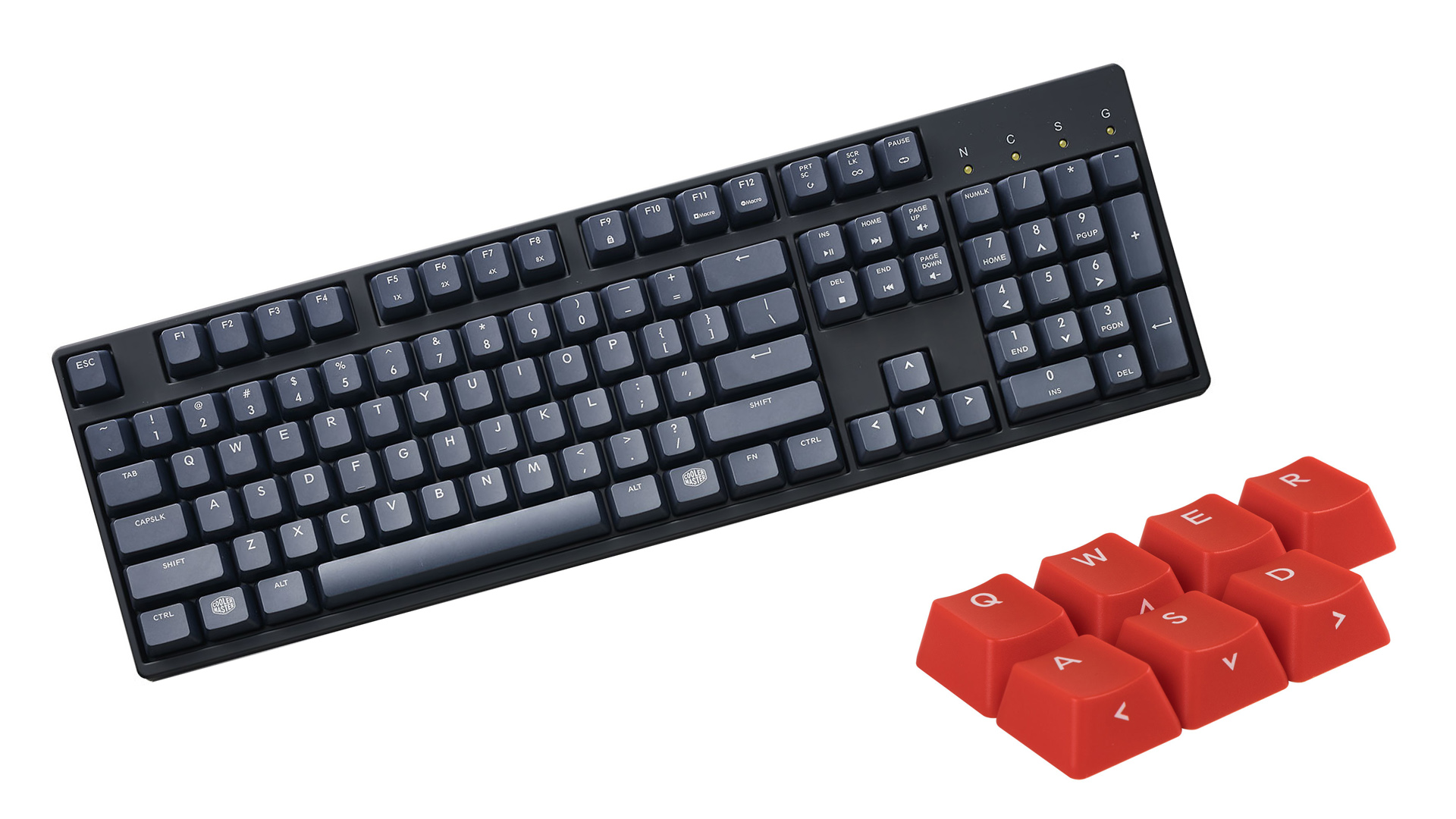 PBT gombokkal szerelt billentyűzeteket mutatott be a Cooler Master