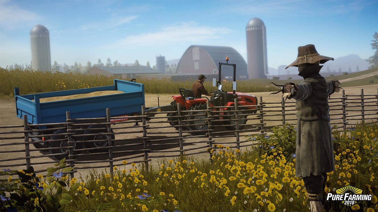PC-n már a megjelenéskor lehetnek rózsaszín traktorjaink a Pure Farming 2018-ban