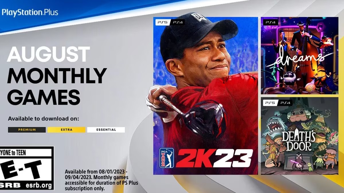 PGA Tour 2K23 és Dreams a PS Plus augusztusi ingyenes játékai között