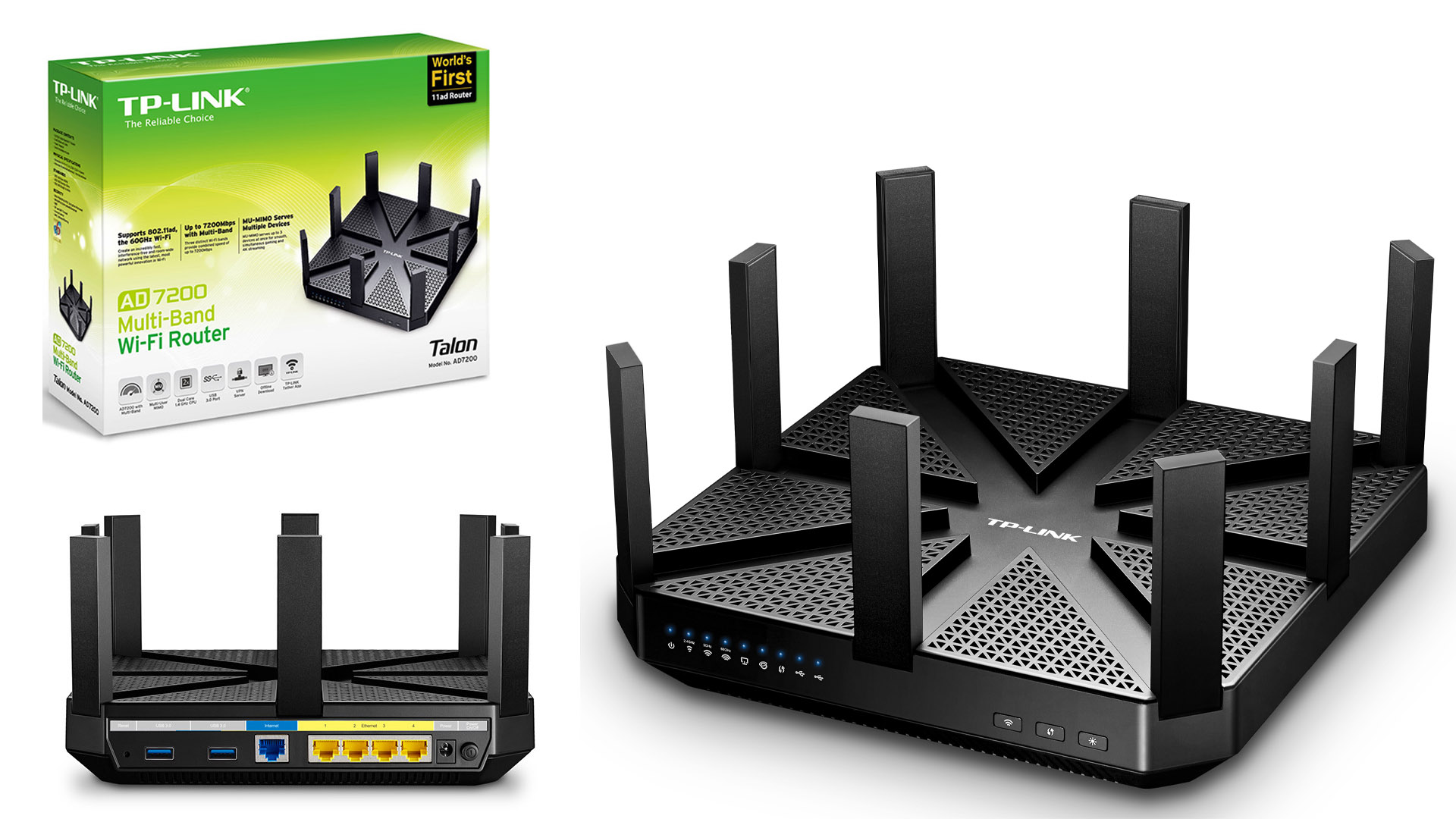 Piacon az első 802.11ad támogatással rendelkező router