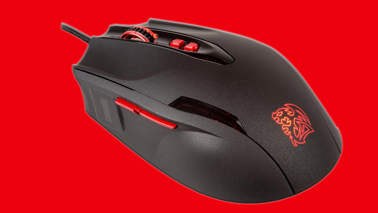 Piacra került a Thermaltake ujjlenyomat-olvasós egere